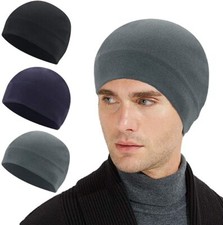 Winter Running Skull Cap Motorcycle Helmet Liner Warmer Beanie Hat for Men Women