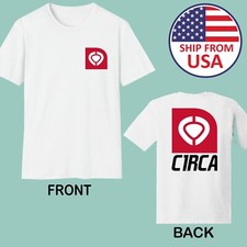 Circa Skateboard Uomo Bianco Taglia dalla S alla 5XL