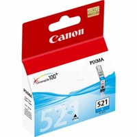 Canon 2934B001 CLI-521C Tintenpatrone Cyan, 448 Seiten Iso Iec 24711 205 Fot