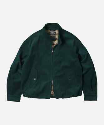 Frizmworks Corduroy Harrington Jacket - DARK GREEN - S to XL