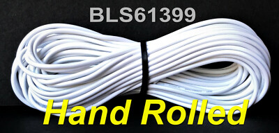 WHITE 12V Auto Primary Wire 18 Gauge 50' ft Car Boat ATV Power Hook Up Cable