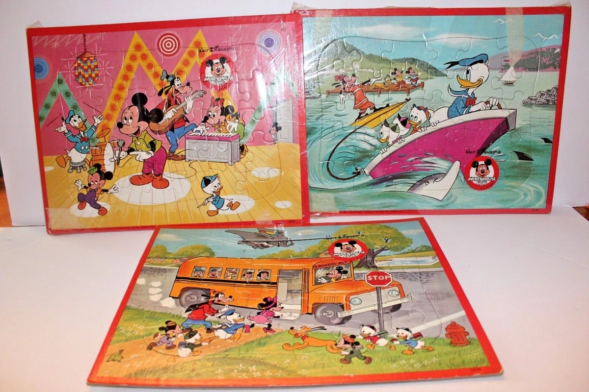 Mickey Mouse & Friends 15 - 25 Pieces Vintage Puzzles for sale | eBay