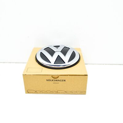 VW GOLF MK7 5G Front Bumper Radiator Grille Emblem 5GE853719A041 NEW GENUINE