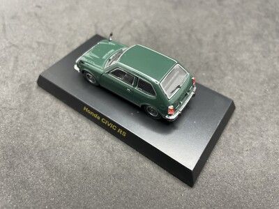 Kyosho 1/64 Honda collection CIVIC RS green diecast model car 47C3