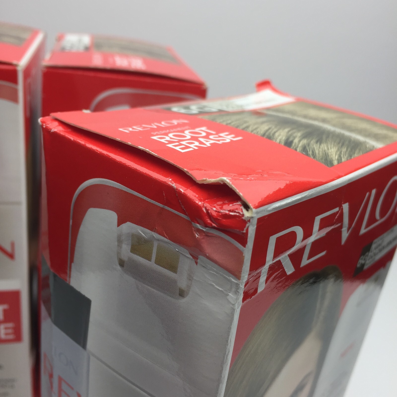 3 x Revlon Permanent Root Erase 6G Light Golden Brown