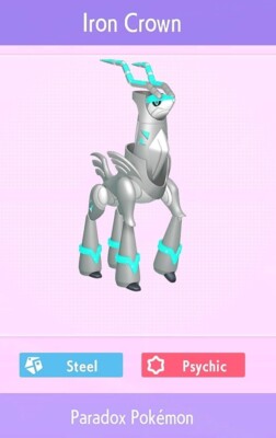 Shiny Iron Crown 6Ivs Shiny Catching | Pokémon Scarlet and Violet ☆ | eBay