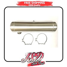 7 Gallon 33 X 8 End Fill Round Spun Gas Fuel Tank 8x33 14 Npt Outlet