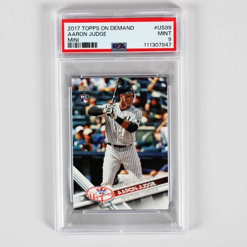 2017 Topps On Demand Aaron Judge Graded RC Card #US99 Mini - PSA 9