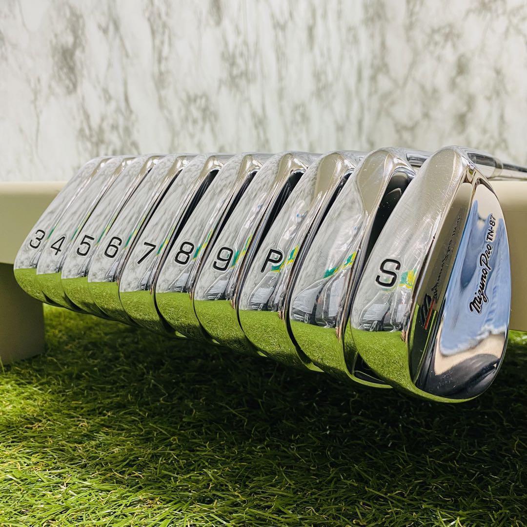 MIZUNO - MIZUNO TN-87 3〜9, PW, FW, SW + GRAD MP#2 Mizuno Pro TN-87 Set (9 pcs) 3-9 PW SW, Precision FM 5.5