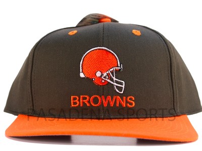 CLEVELAND BROWNS VINTAGE 90's SNAPBACK CAP ADULT NWT nfl jim brown, jackson