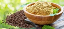 mustard powder spices 100 organic yellow ground dry 50g-10.99