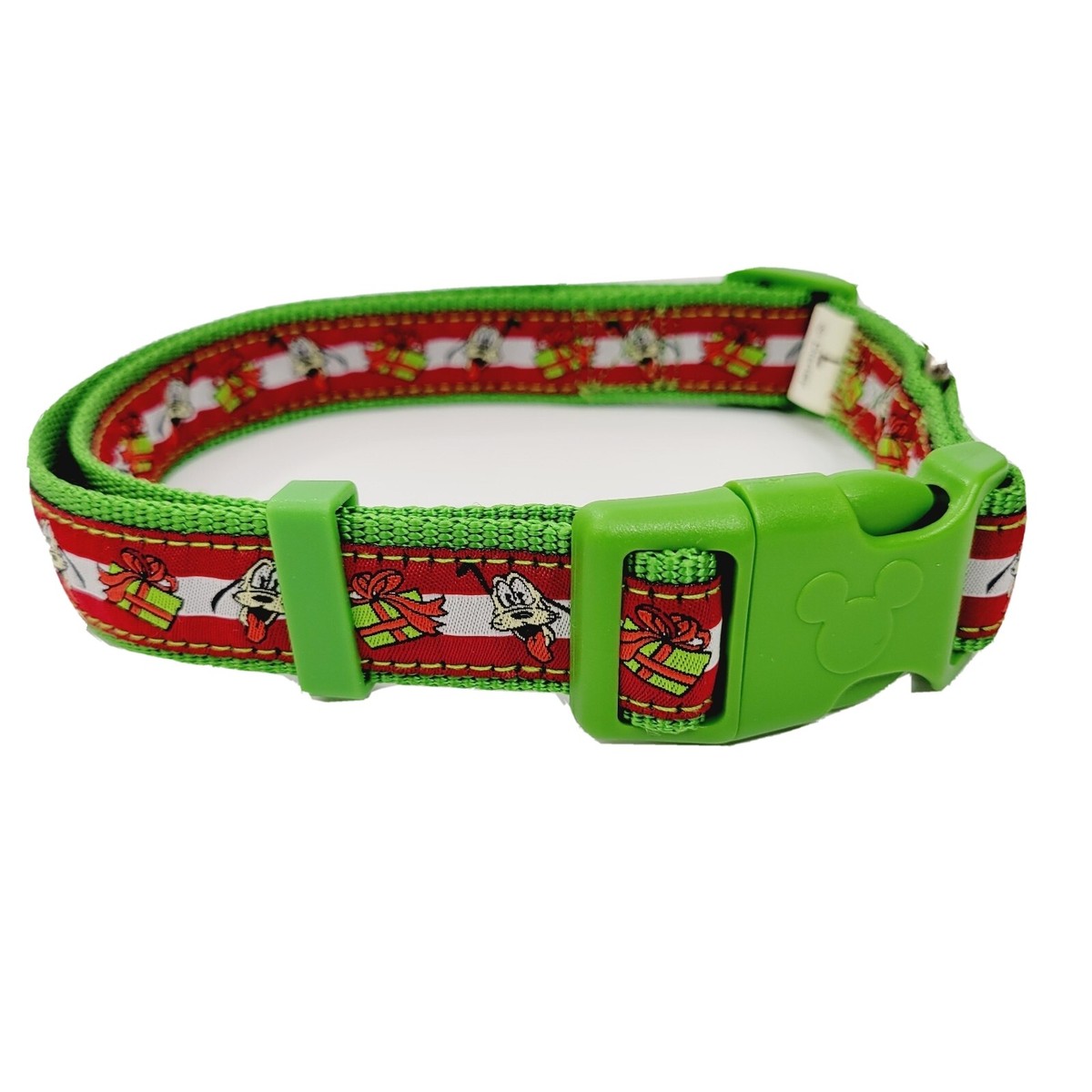 Disney Pets Holiday Collection Pluto Adjustable Dog Collar Size