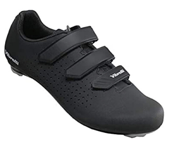 New Vibrelli Pace Mens Performance Cycling Shoes Black Road Spin Size 9 US/42 EU NEW Vibrelli Pace Cycling Black Shoes Men main image 3