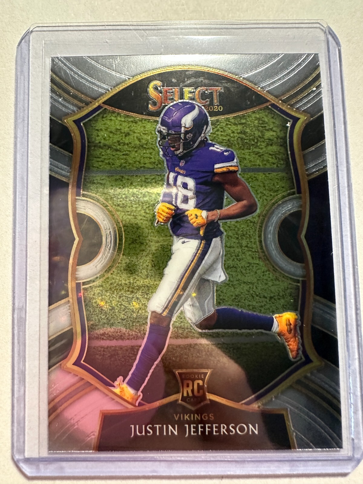 K63,749 - 2020 Select #61 Justin Jefferson RC