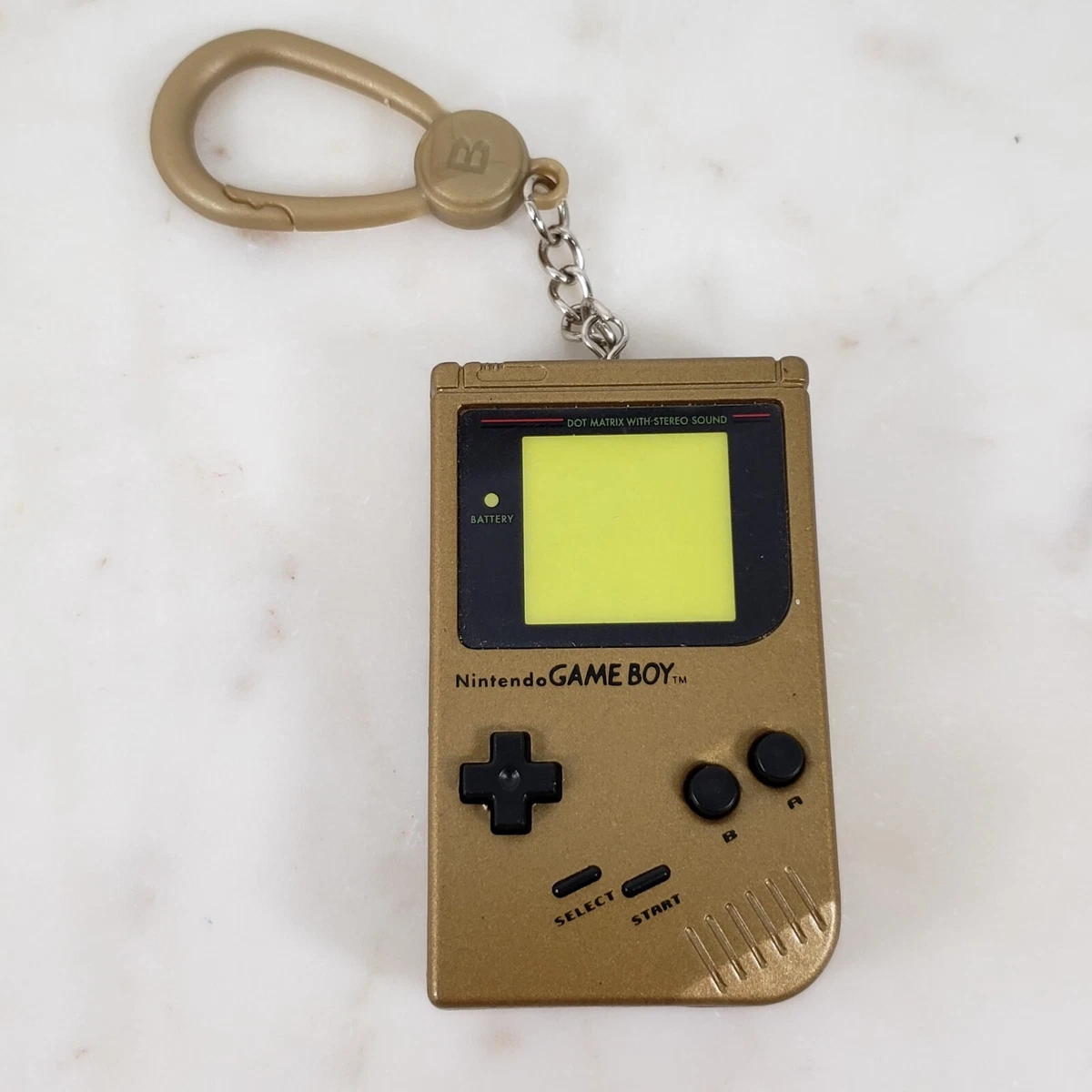 Mini shop gameboy keychain