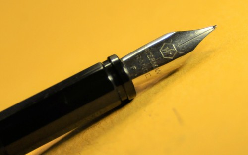"Waterman" Graduate "F" nib Smooth chrome&CT Fountain Pen w/Orig. box - Picture 7 of 12