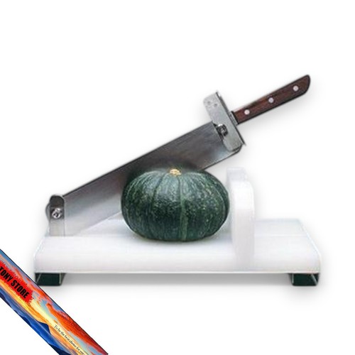 Hirano Seisakusho Pumpkin Cutter KC-5 Stainless Steel Blade 360mm JP Resin Lever - Picture 2 of 11