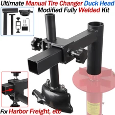 Upgrade Manual Tire Changer Modification Upgrade Attachment Duck Head Mount Kit