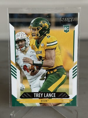 2021 Score Trey Lance Rookie RC #303 NDSU Bison 49ers
