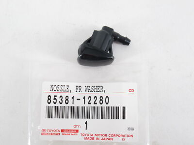 Genuine OEM Toyota 85381-12280 Front Windshield Washer Nozzle (1