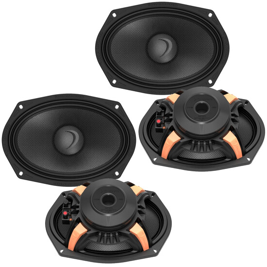 2 пары Среднечастотные коаксиальные динамики Diamond Audio MS69NEO мощностью 1400 Вт 6X9 235090₽