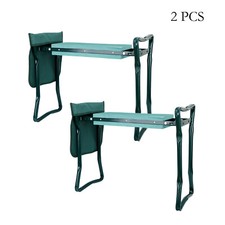 Set of 2 Folding Garden Kneeler Gardener Kneeling Pad  Cushion Seat Knee Pad