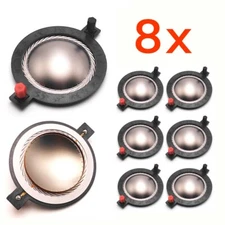 8x Replacement Titanium Diaphragm Voice Coil for B&C DE750TN Horn Driver 8 Ohms