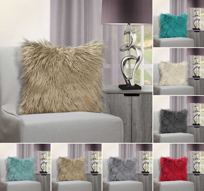 red scatter cushions