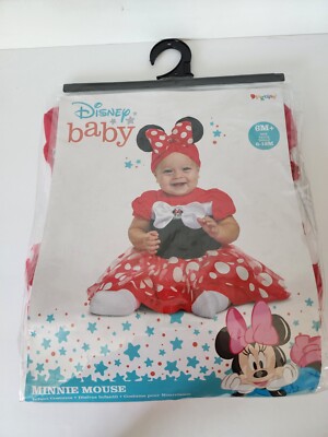 Disney Baby Minnie Mouse Halloween Costume 6-12 Months Infant Piece Set  NEW