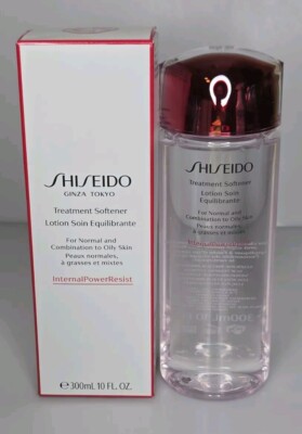 Shiseido Treatment Softener Enriched Dry Skin Jumbo Size 10oz /300ml NEW SEALED