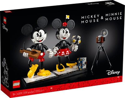 LEGO 43179 Mickey Mouse and Minnie Mouse Disney NEW ORIGINAL PACKAGING EOL MISB Collection