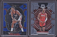 Jabari Smith Jr. 2022-23 Panini Select Blue & Mosaic RC Rookie Lot ROCKETS