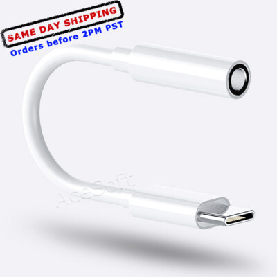 Type C to 3.5mm Audio Adapter Cable for Samsung Galaxy Note 10 S20 S10 S9 Plus
