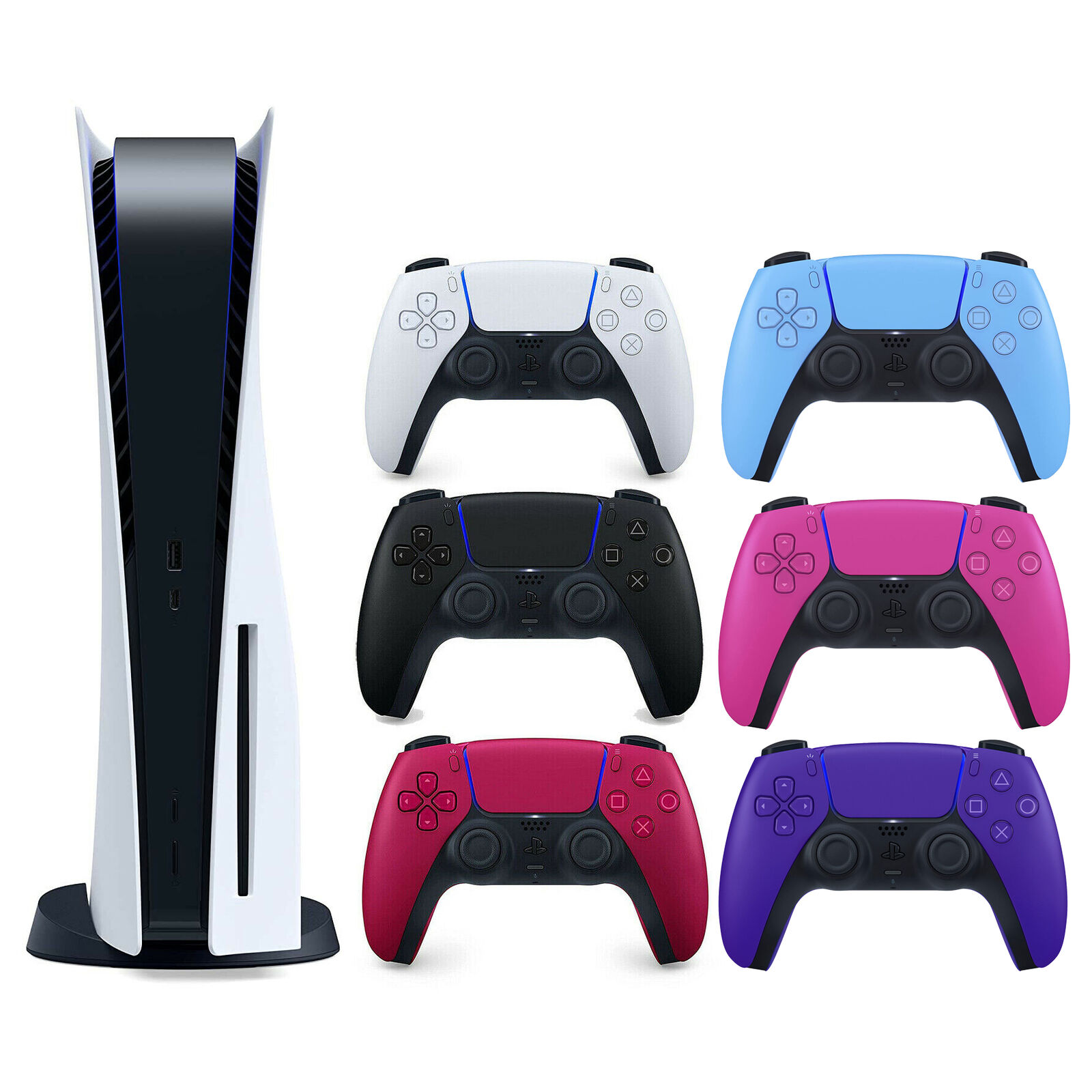 Sony Playstation 5 Disc Version with Extra DualSense Controller Sony Playstation 5 Disc Version with Extra DualSense Controller