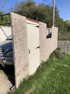Concrete Sectional Garage
