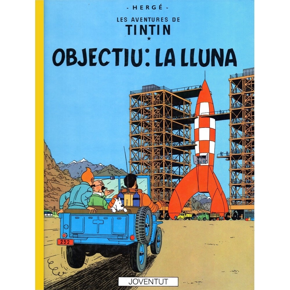 Album Les Aventures de Tintin T16 - Objectif Lune - Catalan