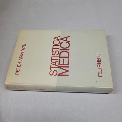 (Armitage) Medizinische Statistik 1975 Feltrinelli 1 Aufl.