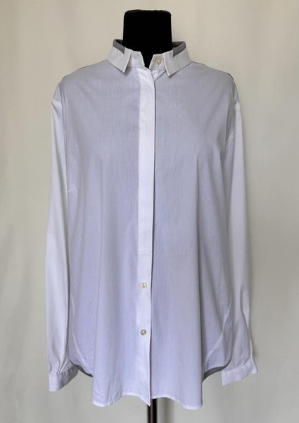 Women Seventy Shirt White Knit 40 / L / 48