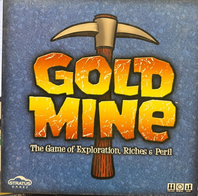 Gold Mine Board Game Stratus Games Signed By Chris James Game Designer Complete