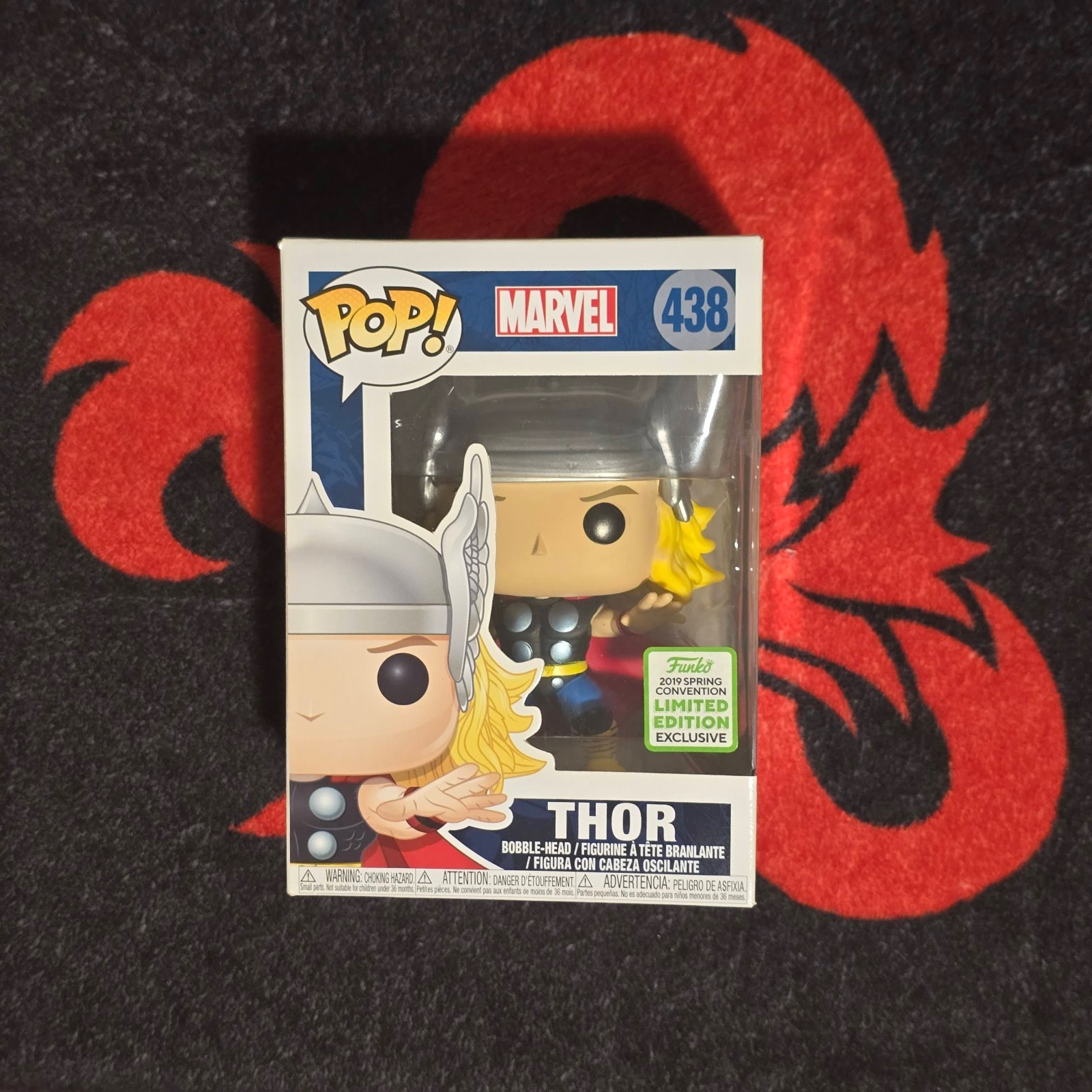 Funko Pop Thor #438 Spring Convention Exclusive Marvel Aveng