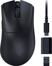 Razer Deathadder V3 Hyperspeed Mouse Wireless Esports Mouse - Black SEALED