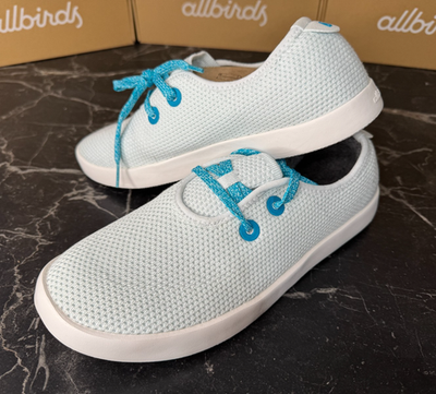 NEW ALLBIRDS TREE SKIPPER CLARITY BLUE SHOES CASUAL LACES  display picture 3