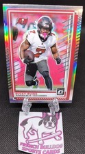 2025 Panini Optic BUCKY IRVING Silver Prizm Holo Tampa Bay Bucs Buccaneers NFL