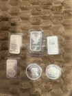 6- 1 Ounce Silver Lot Apmex Sunshine Mint Buffalo .999 Fine Silver Bars/rounds