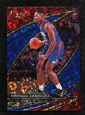 2019 Panini Select Courtside Hybrid Blue Disco Prizm 13/25 Mfiondu Kabengele 3d3