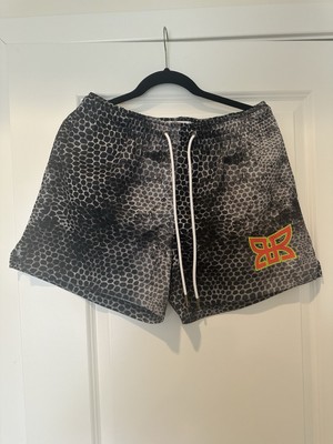 Ryoko Rain Shorts Mens L Reverse Grinch s Black Mamba s