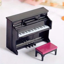 1:12 Dollhouse Furniture Miniature Mini Upright Piano Doll House : UK SUPPLIER
