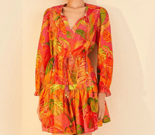 🌴Farm Rio “Tropical Jungle” Mini Dress -Size Small🌴
