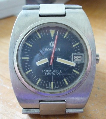 Rare Vintage Roamer Rockshell Mark VI Automatic Swiss Made Watch (circa 1975)