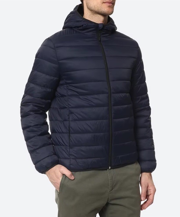 Primark Men’s Hooded Puffer Jacket, Navy, New With Tags.